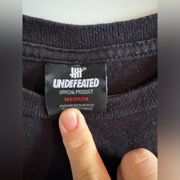 Undefeated Flaming Five Strike Tally Logo - Picture 5 of 5